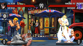 MUGEN - Ryu Reload & Ken Reload vs. Transcended Ryu & Righteous Ken - Download