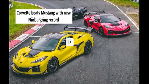 Corvette ZR1X beats Ford’s Mustang Nurburgring Record