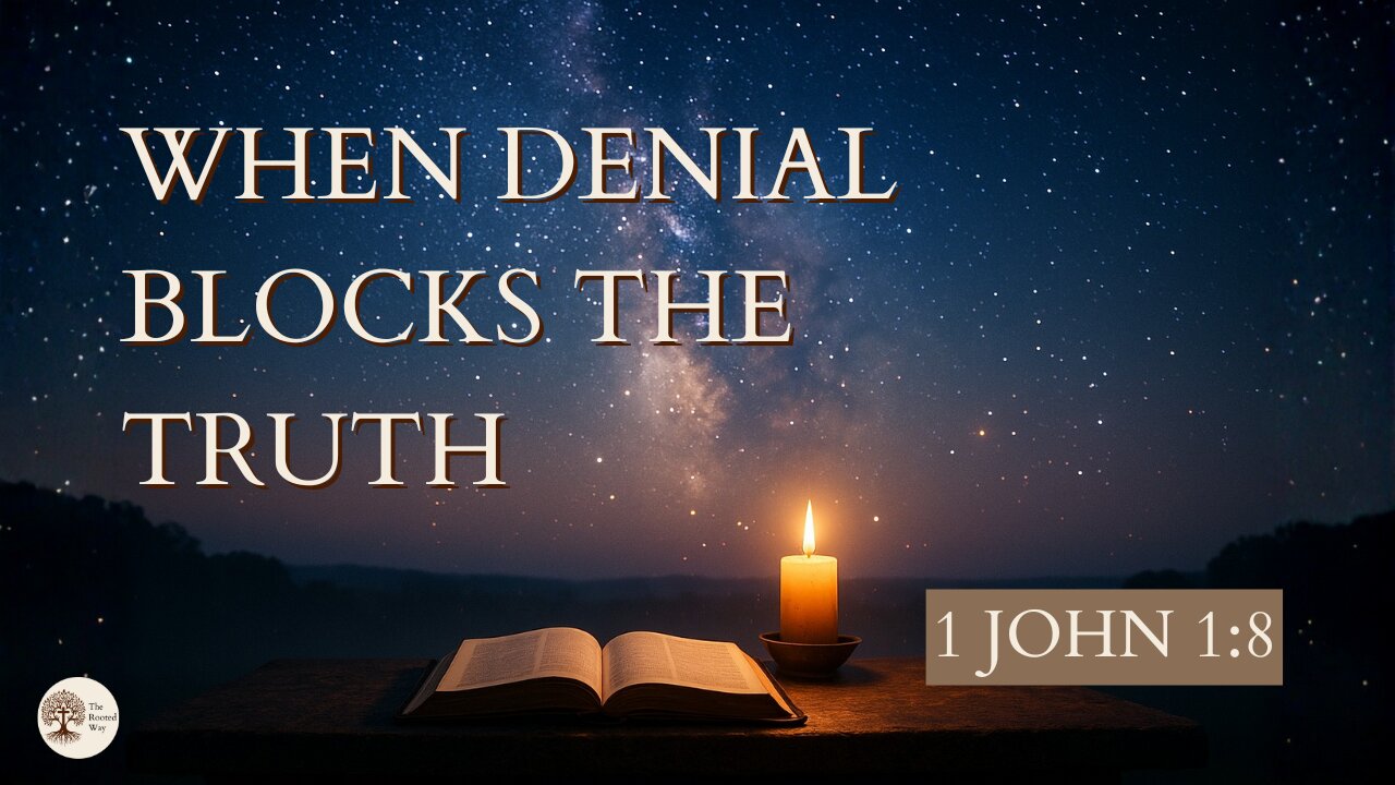 When Denial Blocks the Truth 1 John 1:8