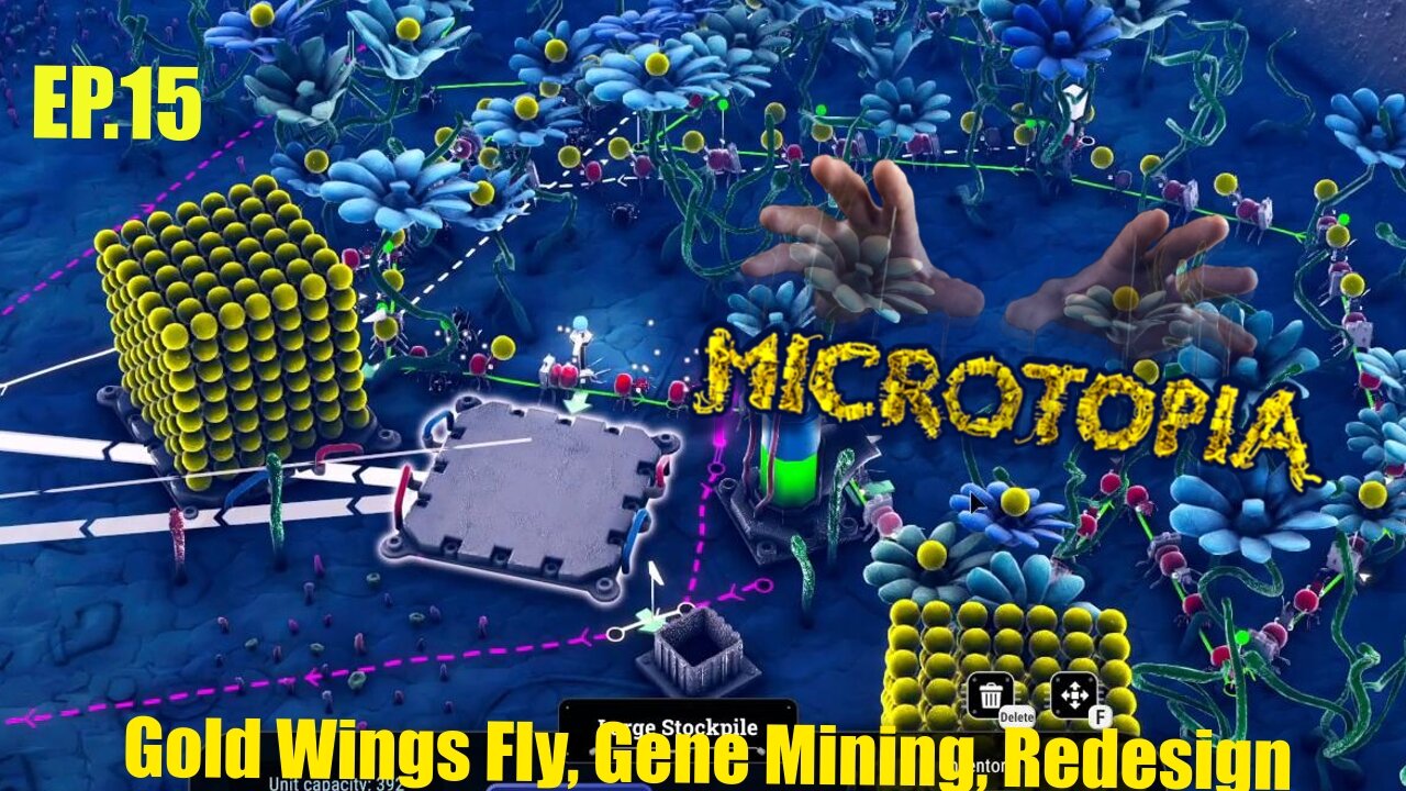 Microtopia: Gold Wings Fly, Gene Mining, Redesign