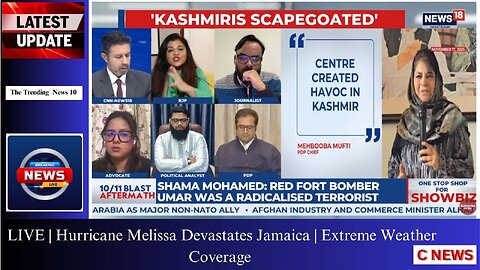 LIVE | Hurricane Melissa Devastates Jamaica | Extreme Weather Coverage