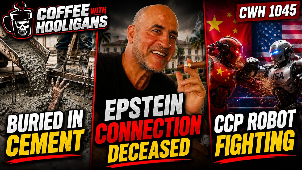 Buried in Cement | Epstein Connection Deceased | CCP Robot Fighting | CWH 1045
