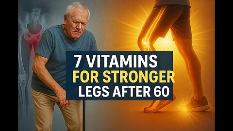 Leg Cramps After 60? These 7 Vitamins Might Fix It Fast—Naturally!