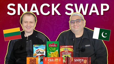 Snack Swap: Pakistani vs Lithuanian Snacks! 🍫🍪 | #CuriousReactions