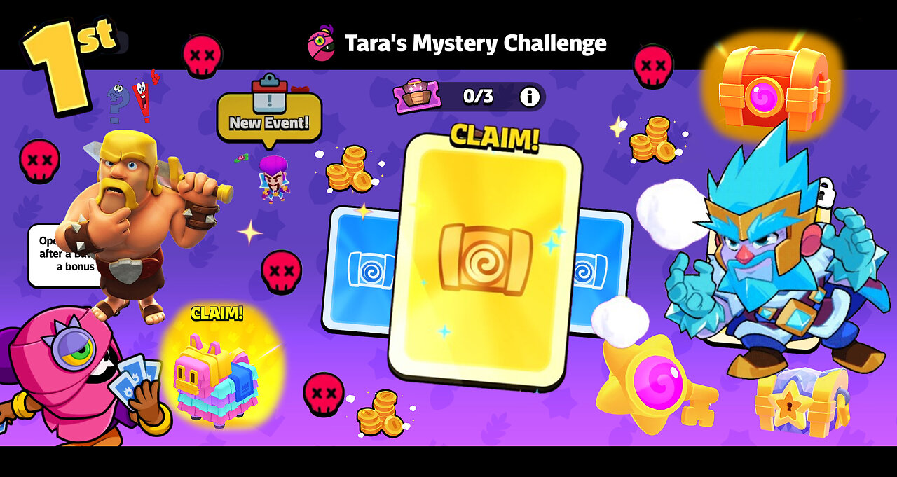 💀👉27th June'25 Tara's Mystery Challenge👈💀| #squadbustersgameplay #gameplay #supercell #squadbusters