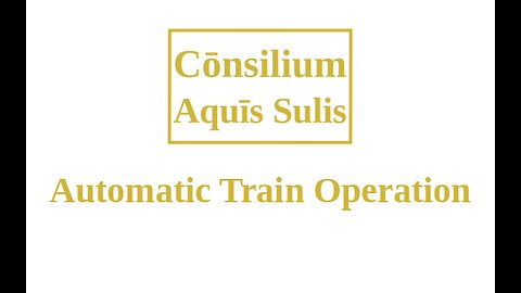 Automatic Train Operation (English)