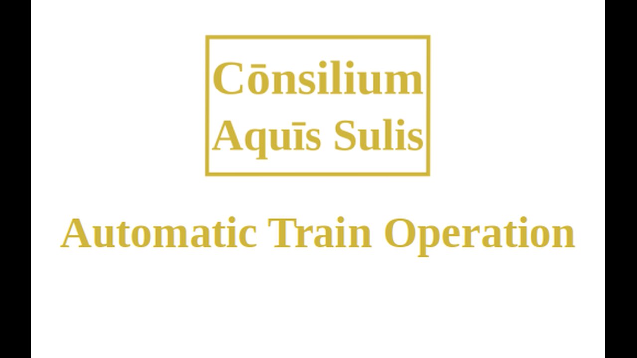 Automatic Train Operation (English)