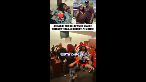 Akira Montague has been awarded $1.75 million in a lawsuit against influencer Brenay Kennard. #japd