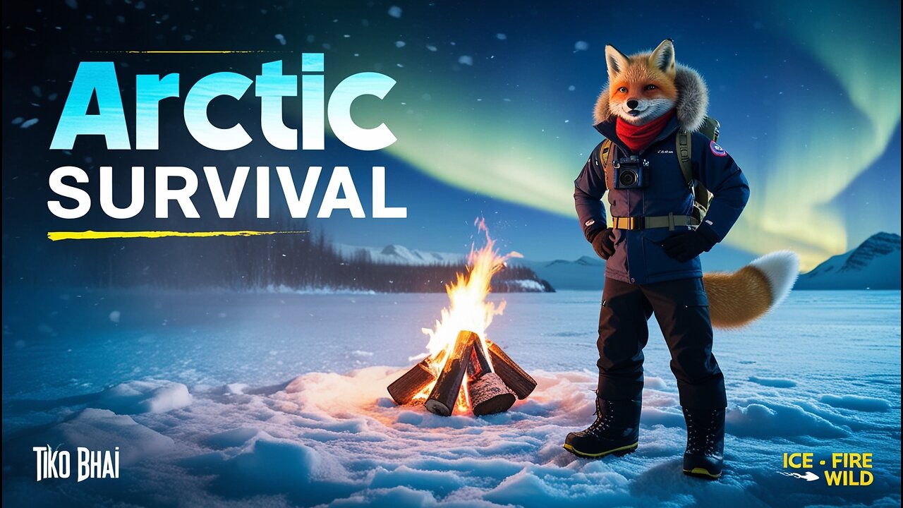 Arctic Survival Adventure: Frozen Lakes, Fire & a Close Bear Call