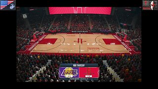 Basket Hoops 2025-2026: Game #28 [Los Angeles Lakers at Houston Rockets]