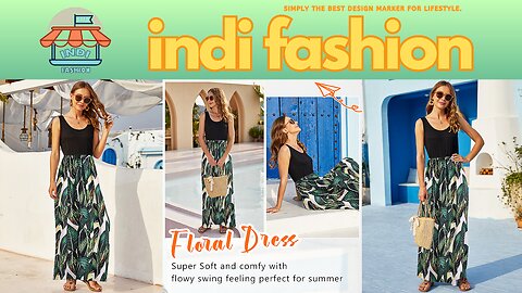 Sherosa Women Boho Chevron Striped Floral Printed Summer Sleeveless Tank Long Maxi Party Dress