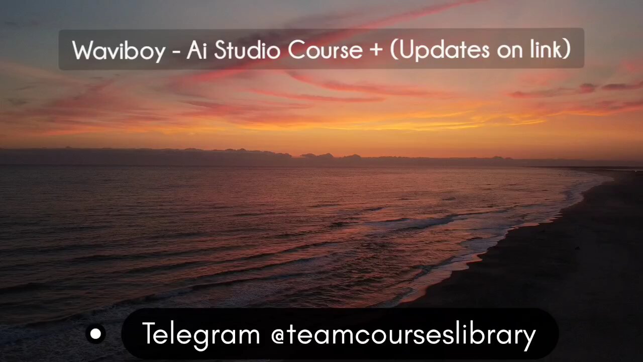 (courseslibrary.com)Waviboy - Ai Studio Course + (Updates on link)