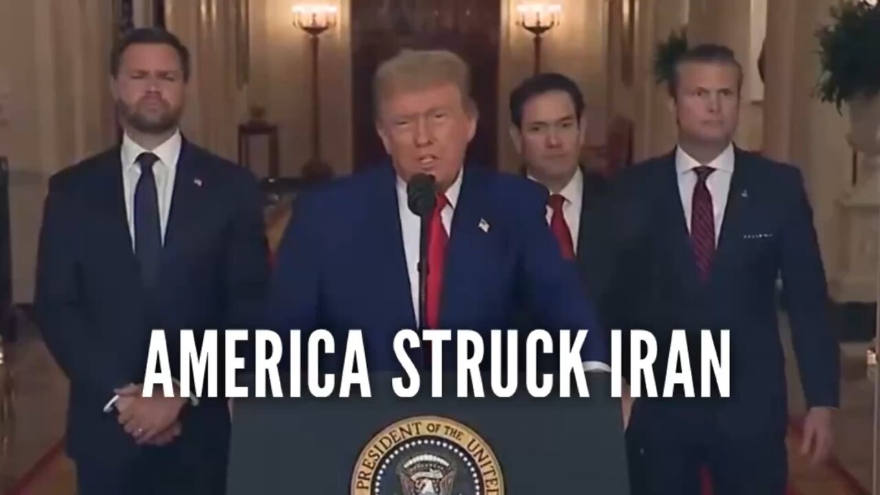 BREAKING NEWS🚨 America struck Iran’ Nuclear Facilities.