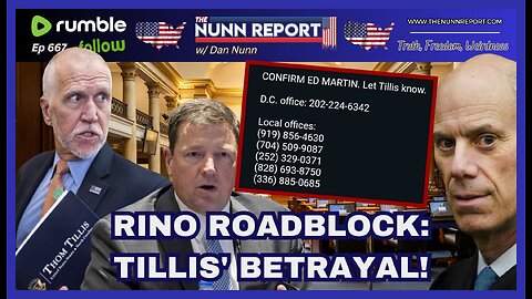 [Ep 667] Tillis’ Betrayal | Hallmark Price Gouging? | Only American Born Should Hold Office
