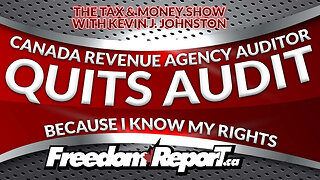 Canada Revenue Agency Auditor QUITS MY AUDIT Because I Know My Rights!