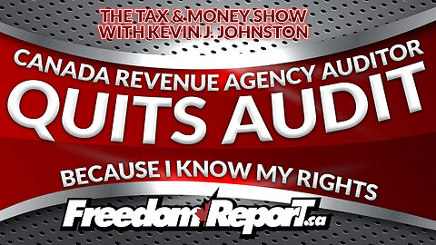 Canada Revenue Agency Auditor QUITS MY AUDIT Because I Know My Rights!