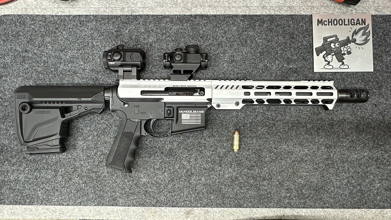 The "50 MAC" Cartridge - 50 cal 500gr subsonic AR-15 Build