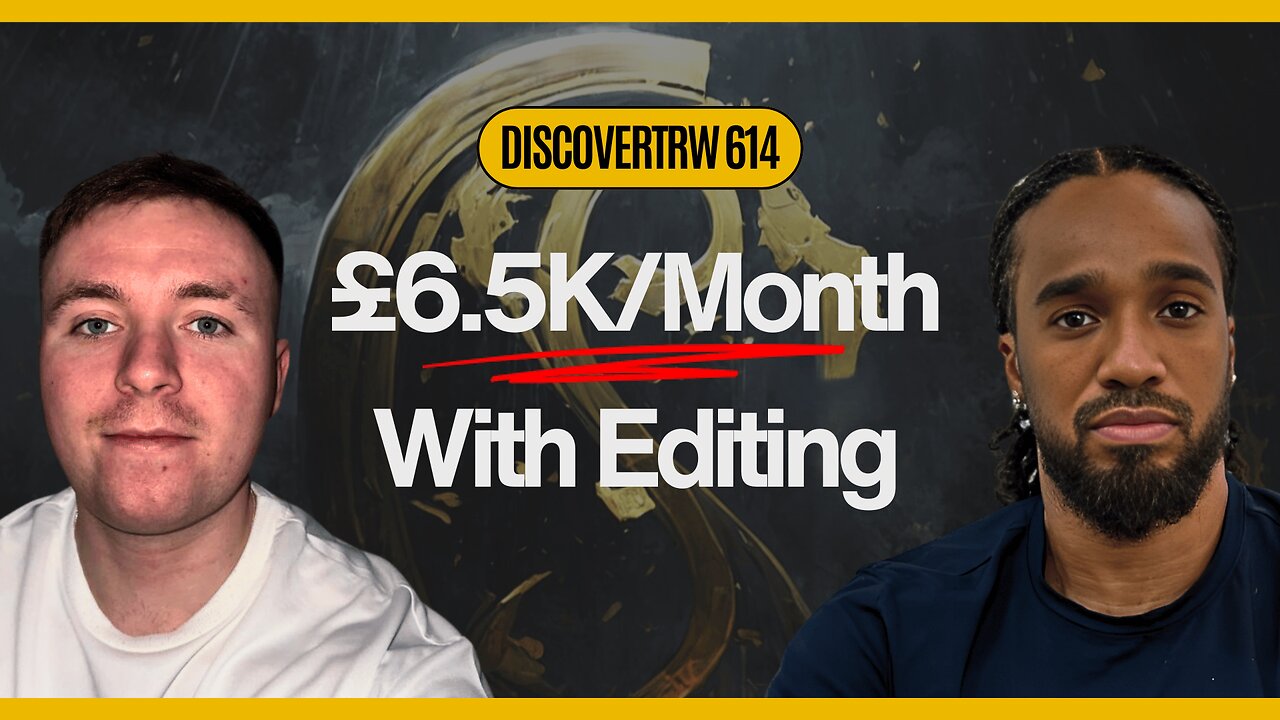 How an Irish Editor Built a £6.5K/Month YouTube Agency – Rowan | Interview 614