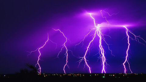 🔥Insane Lightning Strike Caught on Camera! #shorts #lightning #nature