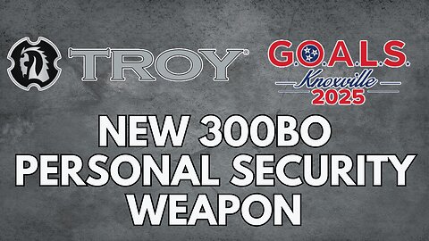 Troy Industries PSW in 300 Blackout | Personal Security Weapon at GOA GOALS 2025