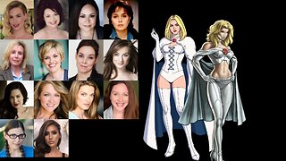 Animated Voice Comparison- Emma Frost (X-Men)