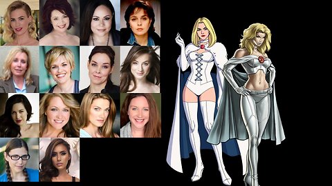 Animated Voice Comparison- Emma Frost (X-Men)