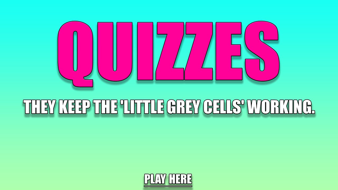 Mixed Trivia Quiz