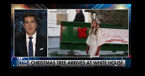 The White House is in the holiday spirit after First Lady Melania approved the perfect tree