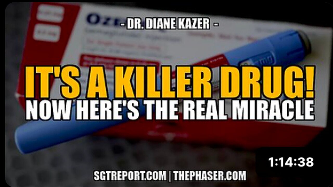 "Killer Drug: Unveiling the True Miracle with Dr. Diane Kazer"