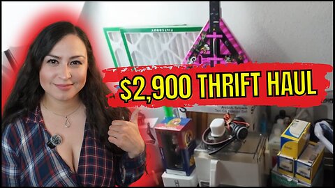Finding Items To Flip For Profit! Last Week's Haul! #resellerjourney #ebayreseller #thrifthaul