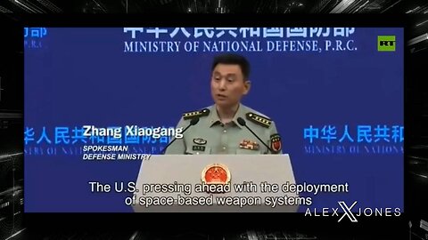 SPACE WARS ARE HERE China's Ministry Of National Defense Says United States' Golden Dome
