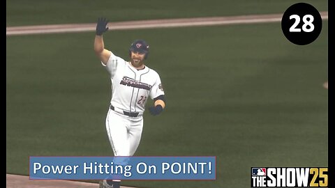 The Power Hitting Is On POINT! l MLB 25 Road to the Show - 2 Way Player l Ep. 28