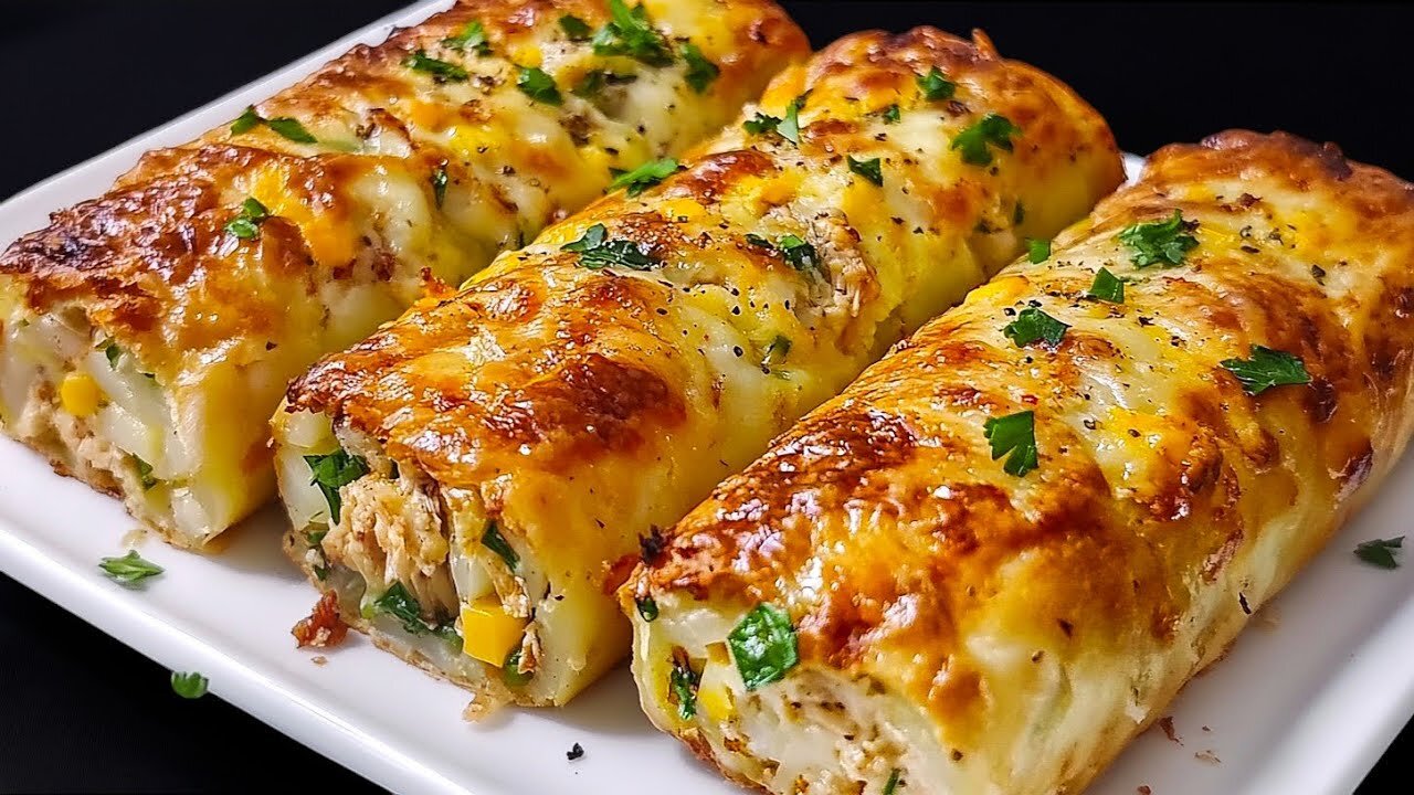 🥔🍳 Just Mix 3 Eggs and Potatoes! A Dish That Will Impress Everyone!