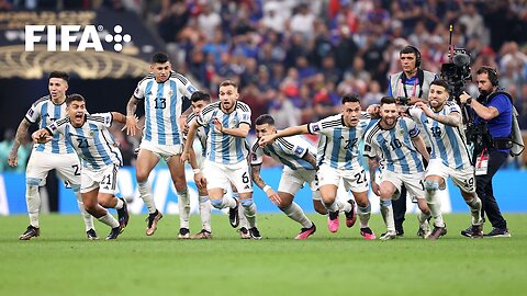 Argentina v France: Full Penalty Shoot-out | 2022 #FIFAWorldCup Final