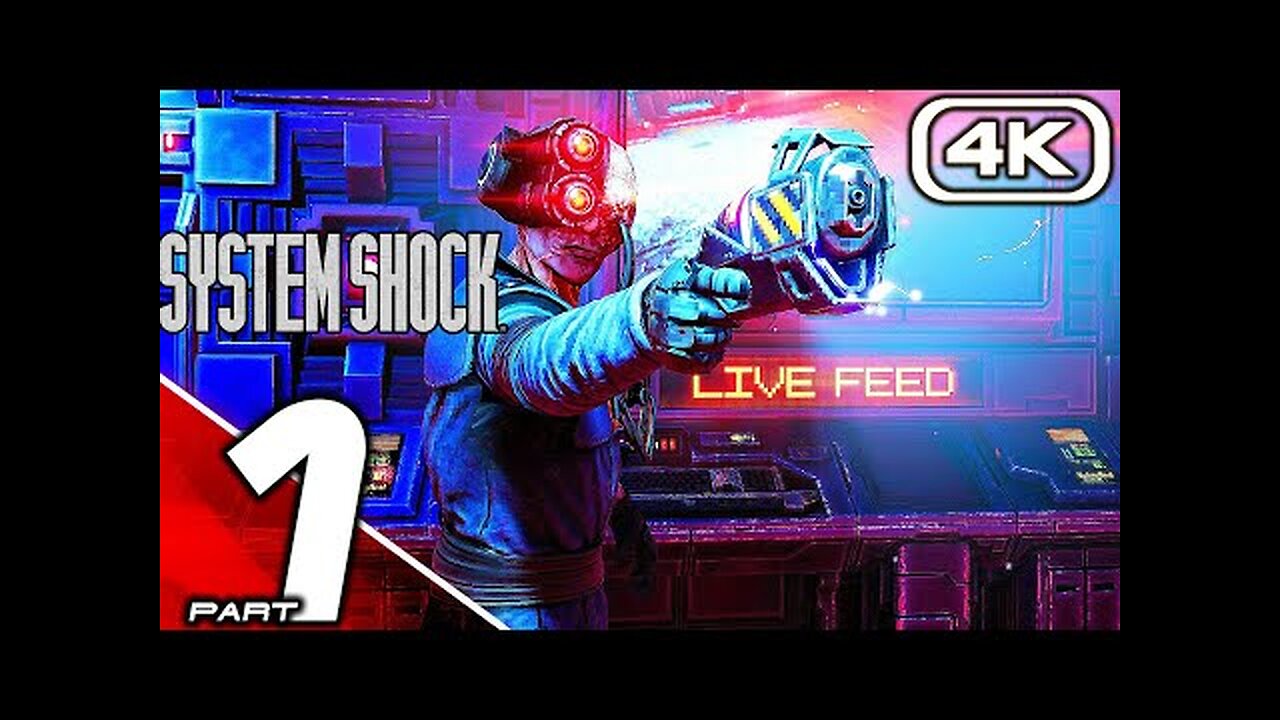 SYSTEM SHOCK REMAKE Gameplay Walkthrough Part 1 (FULL GAME 4K 60FPS PC) No Commentary