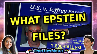 TheDimNews LIVE: Epstein Is Totally in the Clear, Reports Government