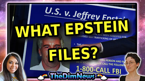TheDimNews LIVE: Epstein Is Totally in the Clear, Reports Government
