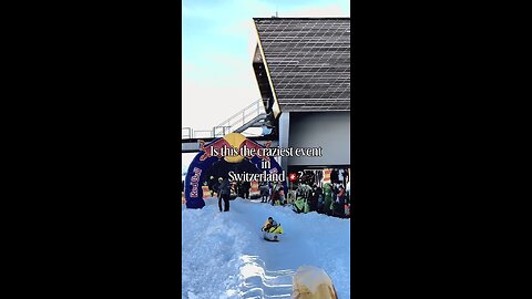 A bathtub race took place in Switzerland