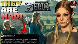 First Look at The Legend of Zelda Movie Has The Right People BIG MAD!