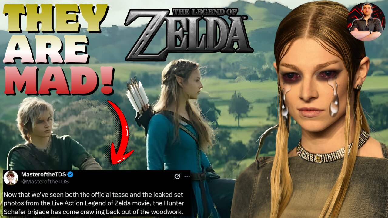 First Look at The Legend of Zelda Movie Has The Right People BIG MAD!