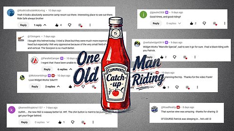 Comment Catch-Up 010