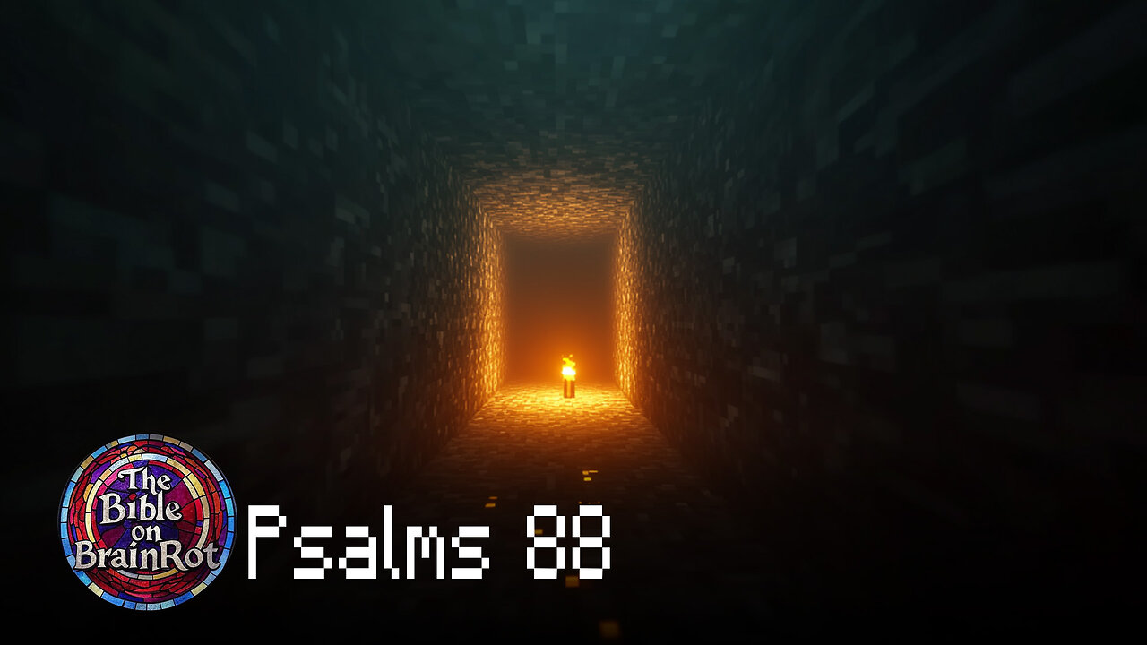 Psalm 88 – “Darkness is My Closest Friend” | The Bible on BrainRot