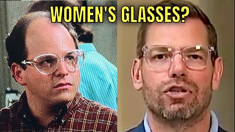 Eric Swalwell Rocking Women’s Glasses LIVE on the air!