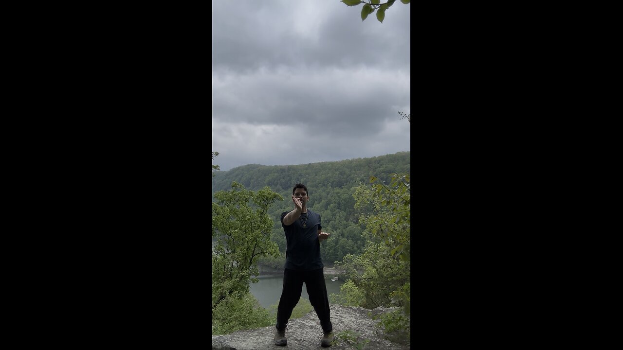 Siu Nim Tao at Hawks Nest! #yeshua #jesus #wingchun #gungfu #vingtsun #kungfu #columbia #nature
