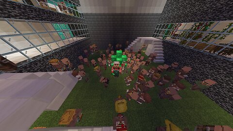 100 Minecraft villagers compete for $1,000,000 LIVE #rumbletakeover