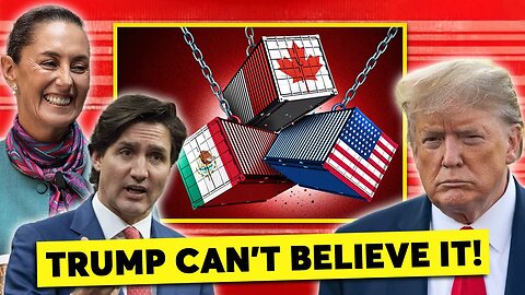 US Shocked by Canada & Mexico’s Bold Move in Retaliation to Trump Tariffs!