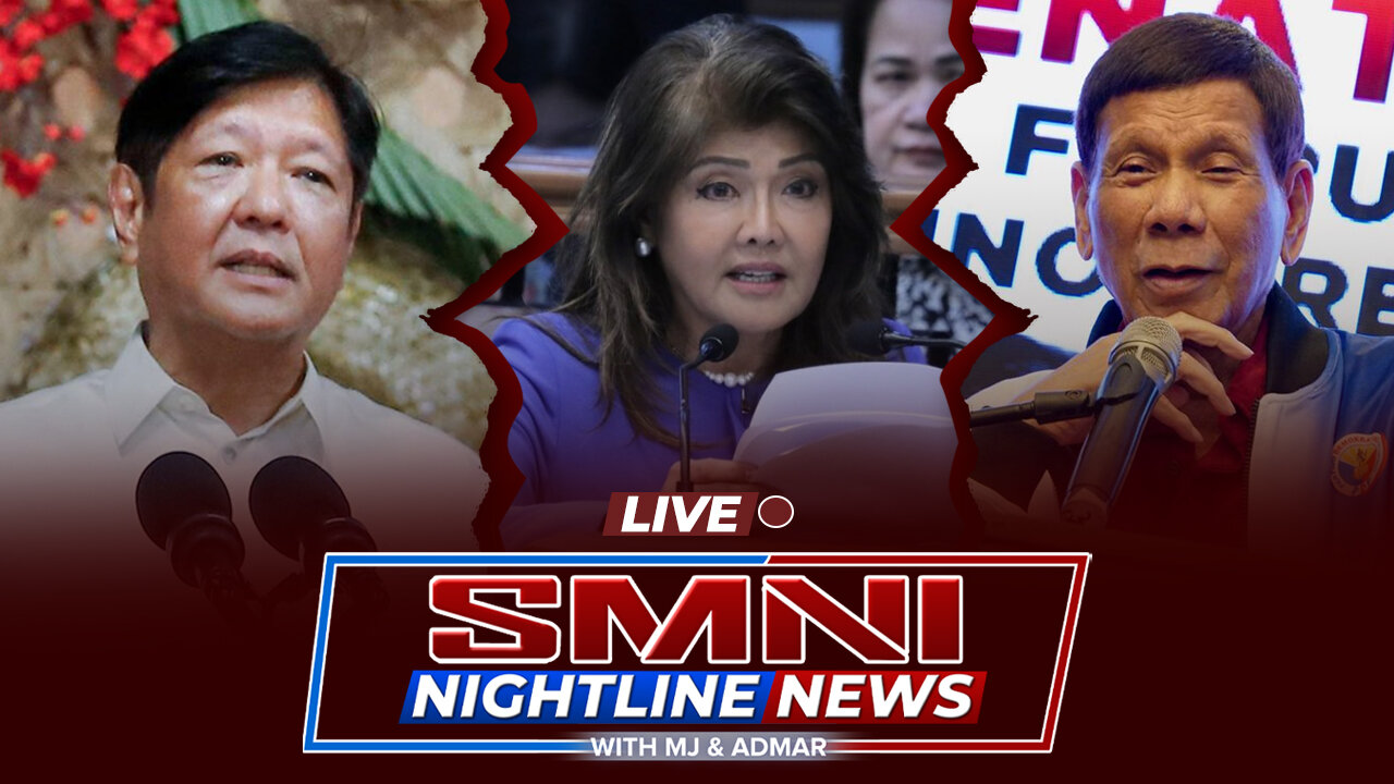 LIVE: SMNI Nightline News with Admar Vilando & Almar Forsuelo | March 26, 2025 - Miyerkules