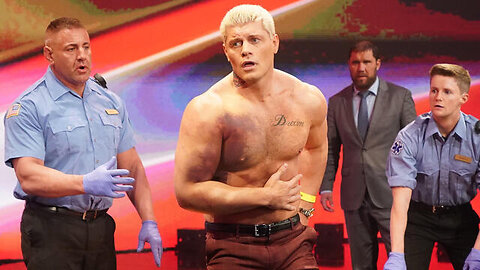 Cody Rhodes exits on his own two feet following Seth Rollins attack: Raw June 6, 2022 @wwefree