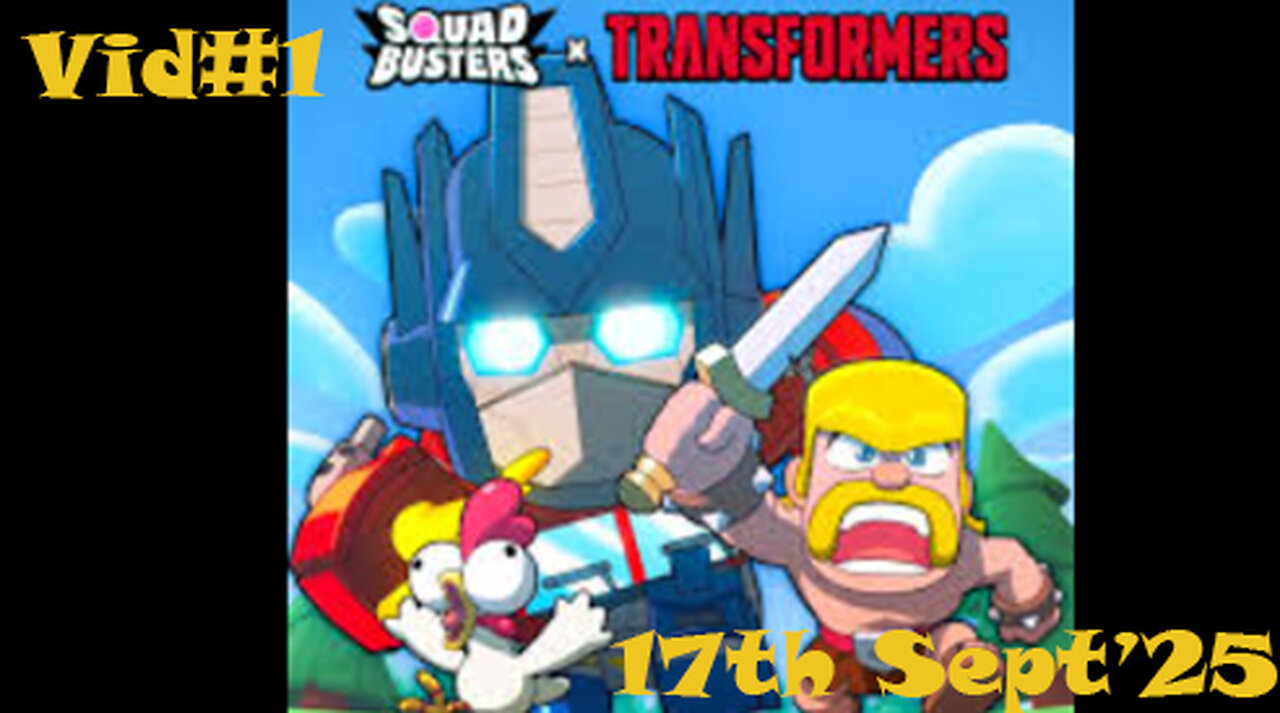 ⚠️ᦚ( ◍•ᴗ•◍)☠️🚨SB 2.0 | League Push #1⚠️☠️🚨 (17th Sept 2025)|Squad Busters #squadbusters