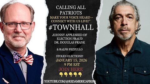 #TOWNHALL STOLEN ELECTIONS with Dr. Douglas Frank and Ralph Pezzullo